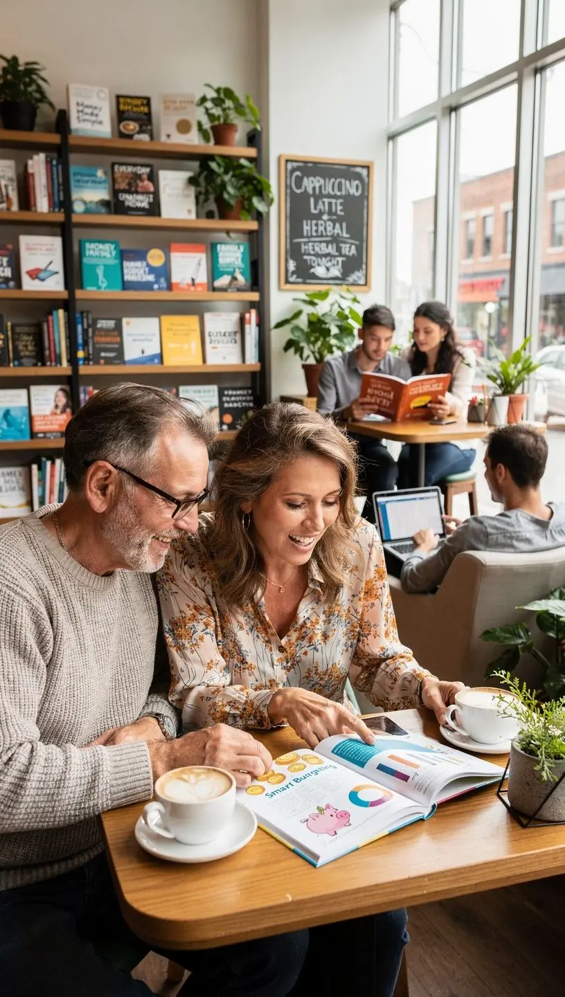 Pénzügyi tervezési szeminárium résztvevői jegyzetelnek és aktívan tanulnak egy modern oktatóteremben.