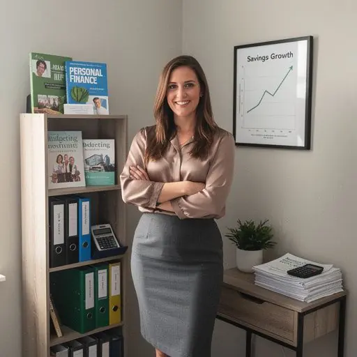 Pénzügyi szakértő magyarázza a befektetési alapokat egy kis csoportnak egy világos, barátságos konzultációs teremben.